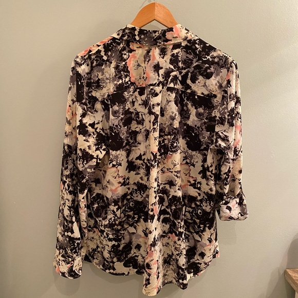 Talbots Floral Blouse NWT Size 16 - Picture 3 of 8